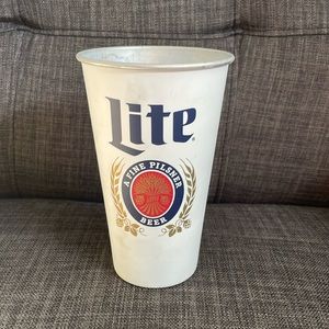 Miller Lite Stainless Steel Cocktail Shaker